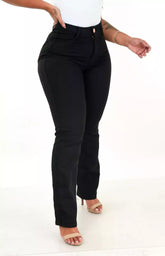 CALÇA JEANS PARA BAIXINHAS - RETA PRETA INTENSE