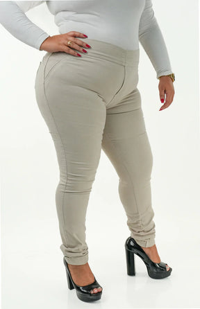 CALÇA JEANS FEMININA - EXTREME POWER COMFY NUDE