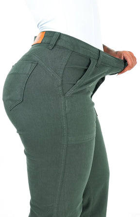 CALÇA FEMININA - WIDE LEG VERDE