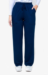CALÇA PANTALONA AZUL MARINHO - CAIMENTO SOLTINHO