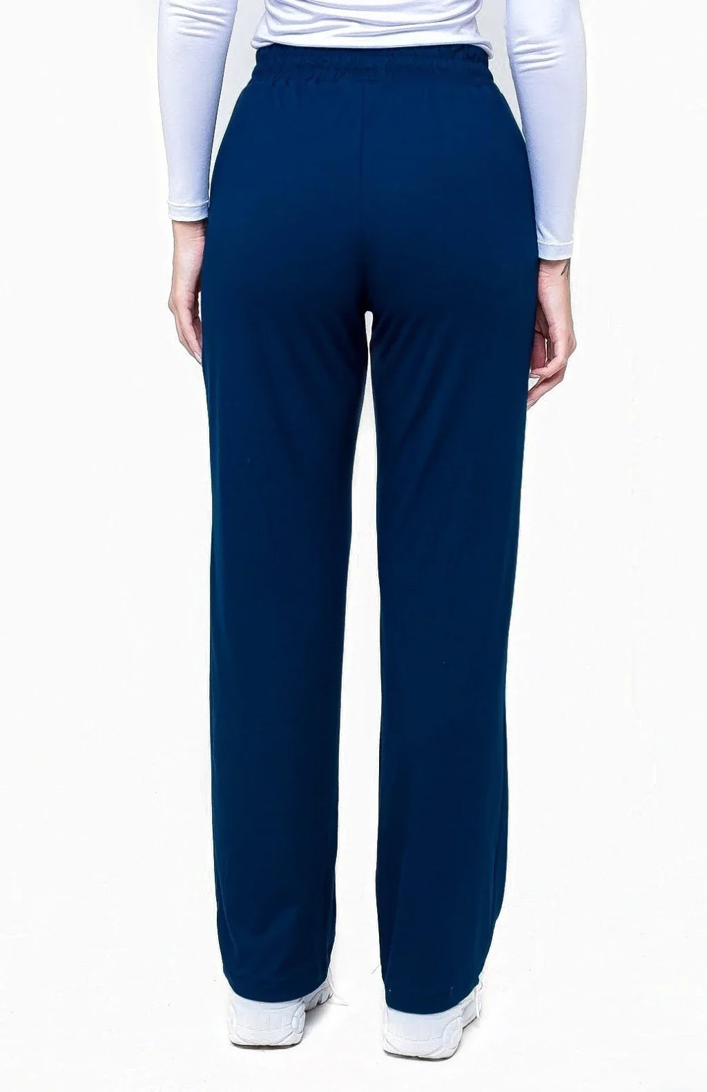 CALÇA PANTALONA AZUL MARINHO - CAIMENTO SOLTINHO